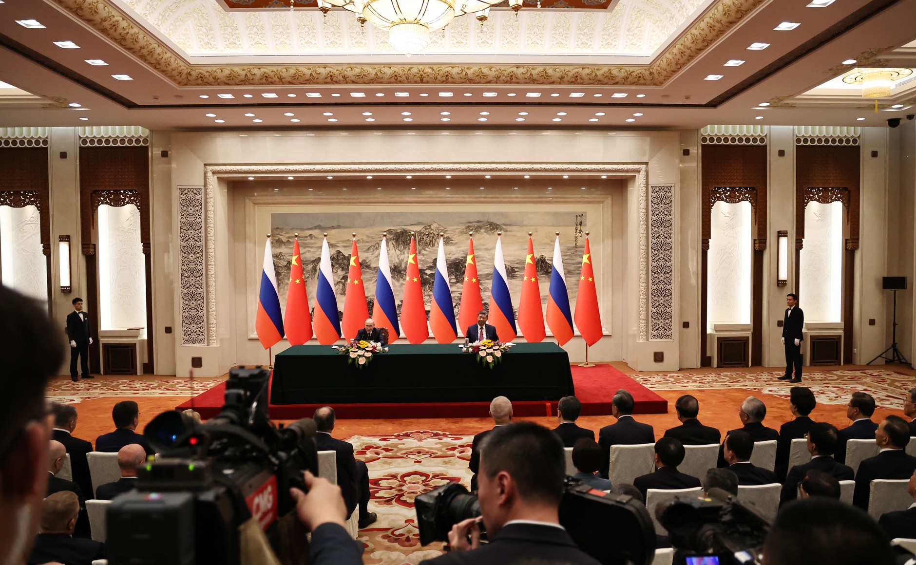 Putin Xi Jinping Beijing
