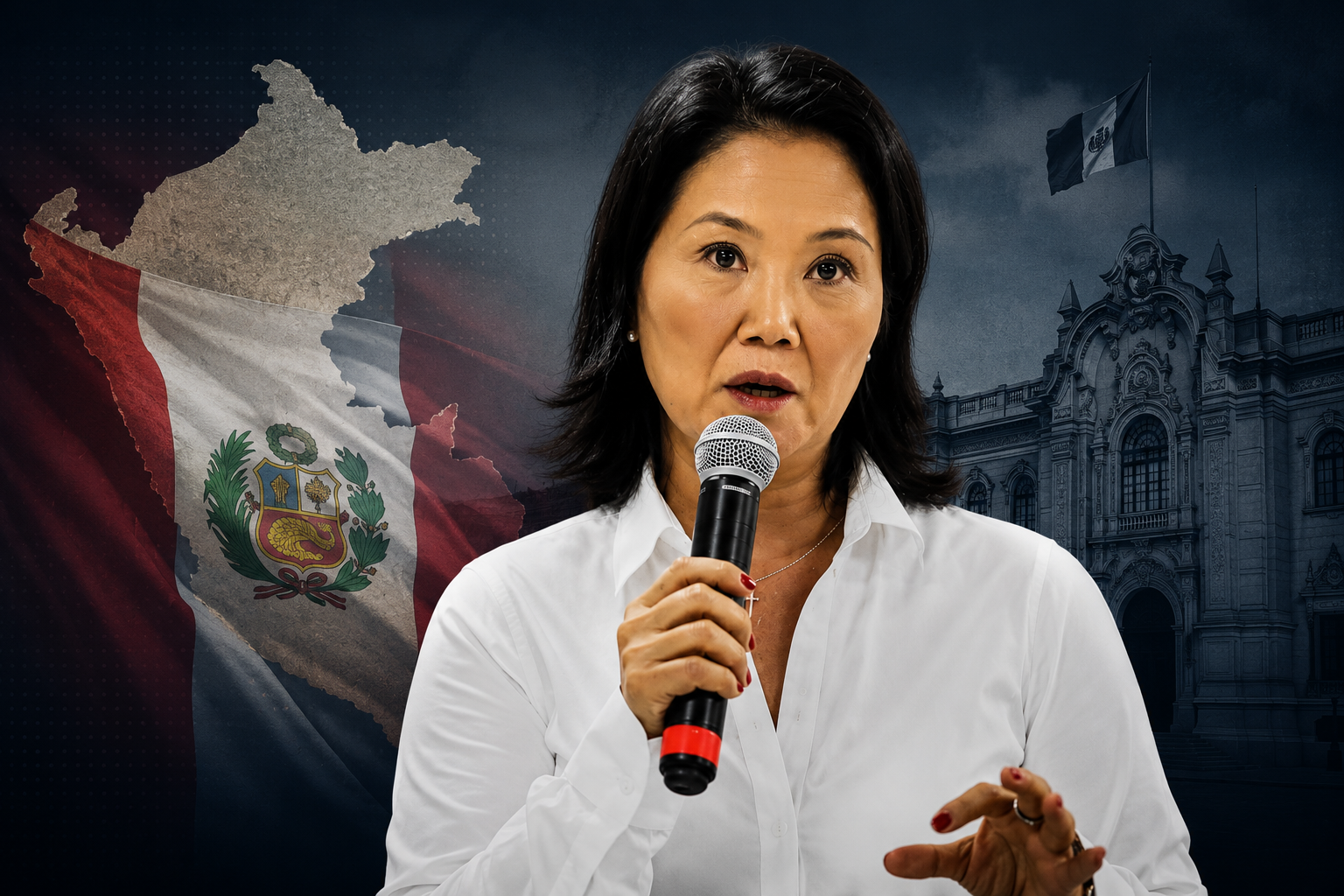 Keiko Fujimori gana la segunda vuelta presidencial en Perú tras un ajustado conteo de votos